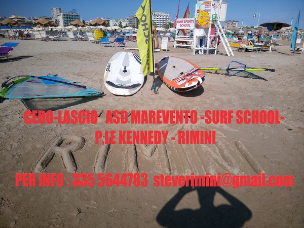 425Pro - CEDO VENDO  WINDSURF SCHOOL -SURF -WING- RIMINI