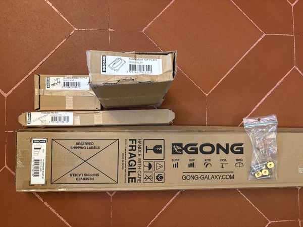 Gong - Mast alu 85 gong 