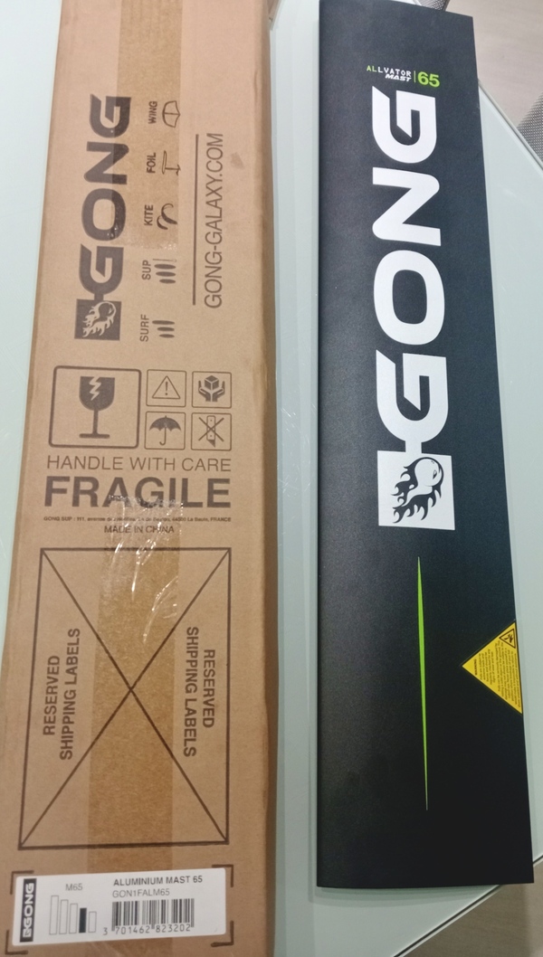 Gong - Mast alu 65 cm 
