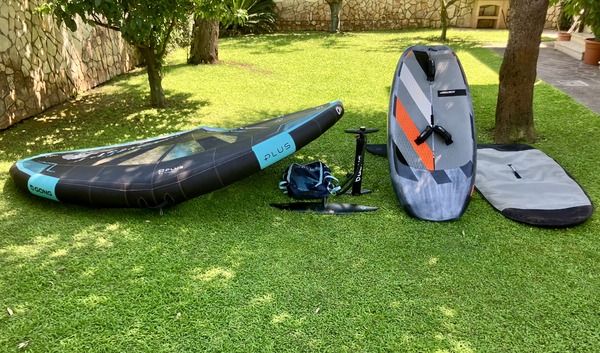 altra - Gong Wing Plus 5.0 - RRD Beluga LTD Y27 125 l - Gong Foil X-Over V3 XXL + XL