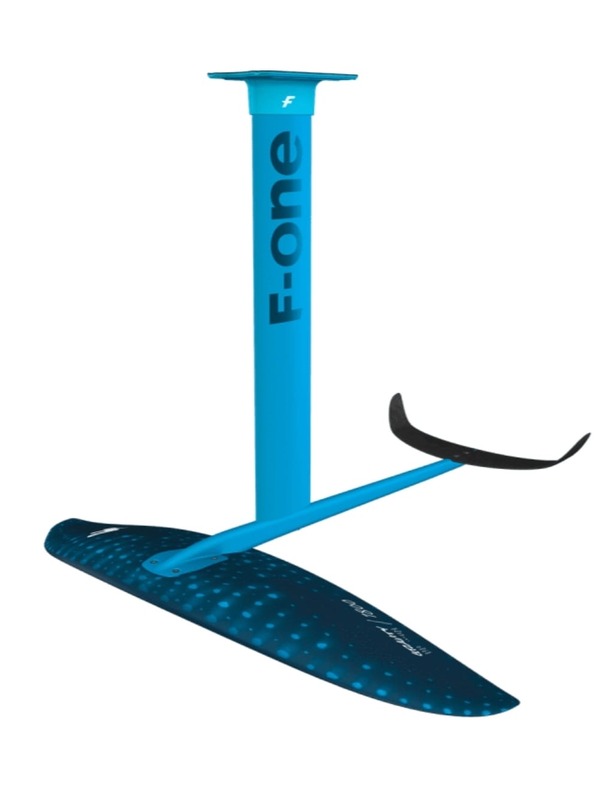 F-One - Hydrofoil F-One Gravity 2200 Completo (Ala 2200, Mast Alu, Fusoliera, Stab IC6 300) + Cover