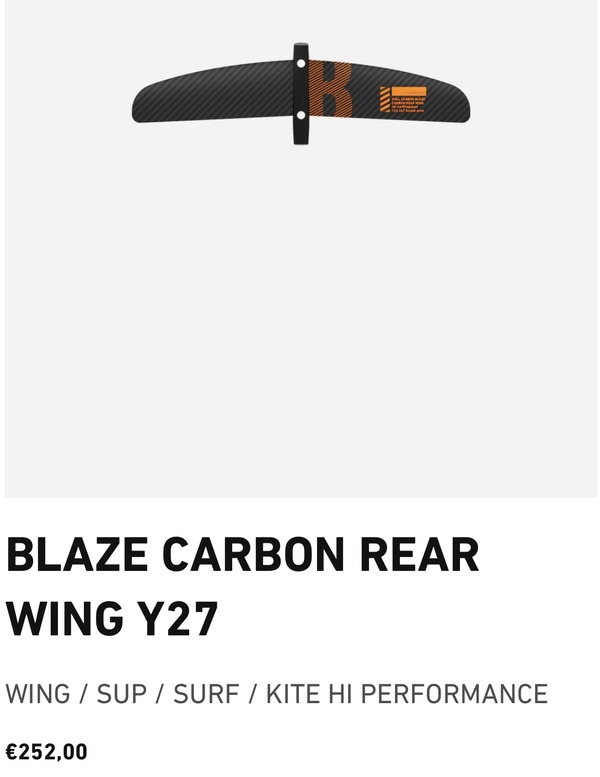 Rrd International - Blaze 1250 front set completo mast carbon rear fusolage 