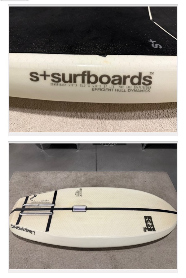 S+surfboards - 97 litri 
