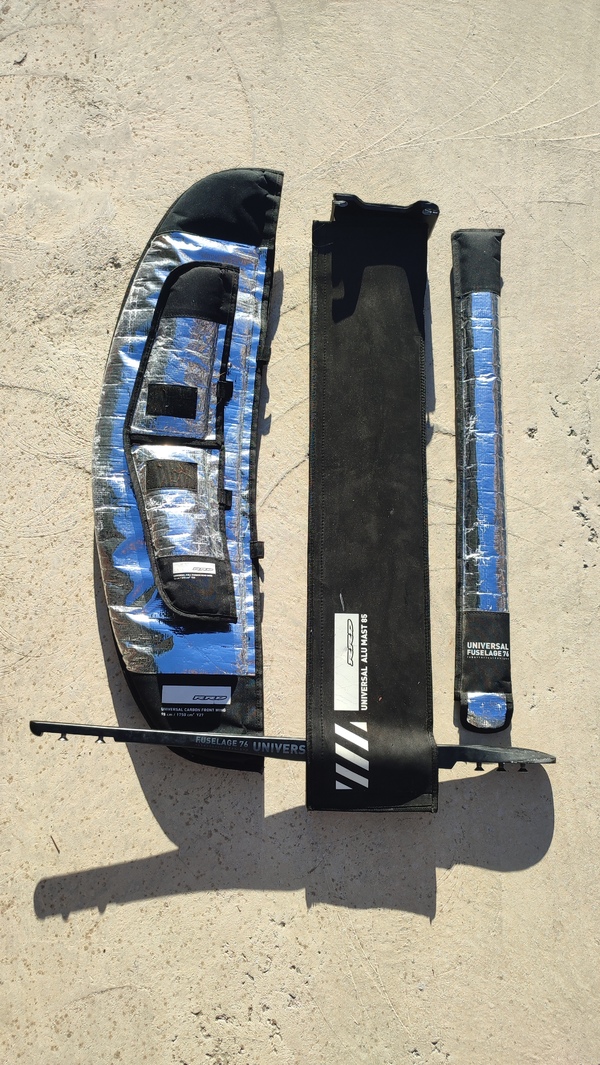 Rrd International - Wing foil set completo RRD Universal 1750 + Fusoliera 76 + Mast 85 Alu