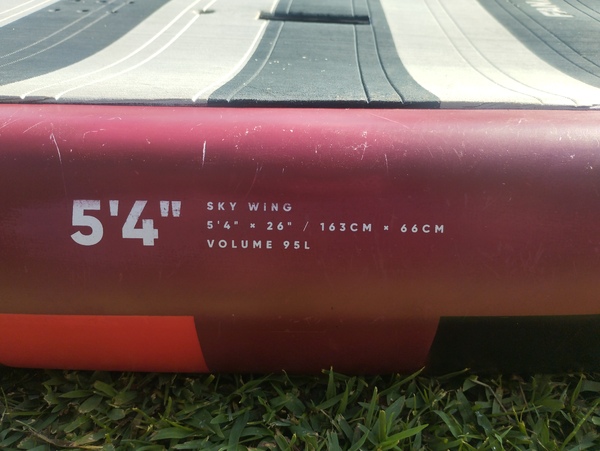 Fanatic - sky wing 5'4'' 95 lt