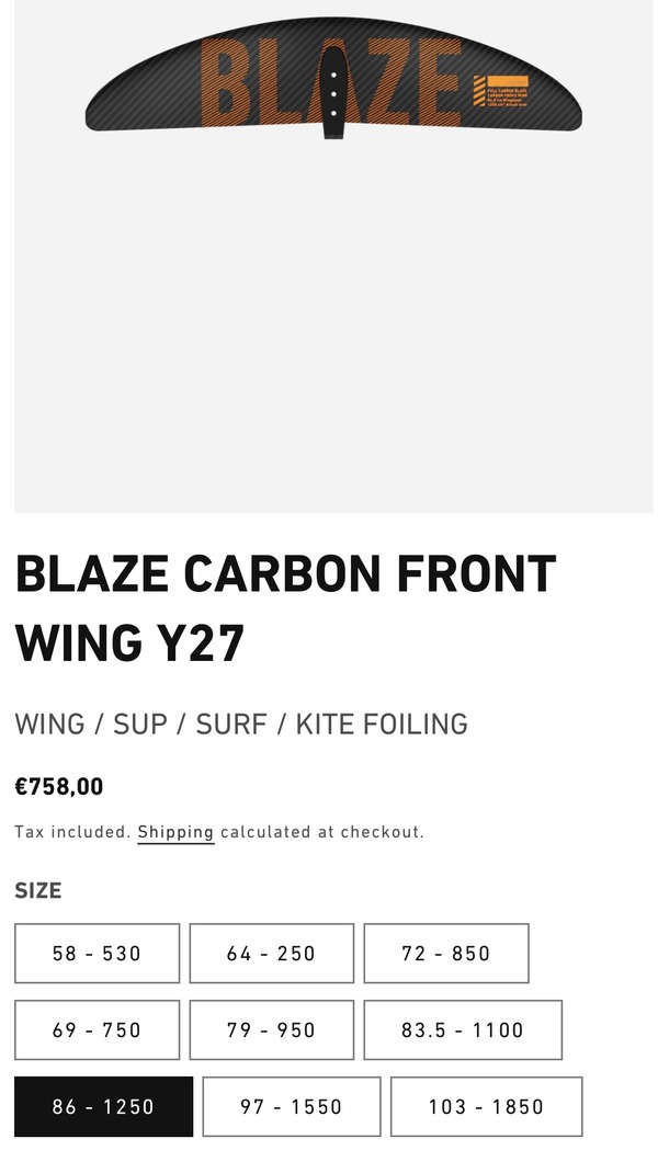 Rrd International - Blaze 1250 front set completo mast carbon rear fusolage 