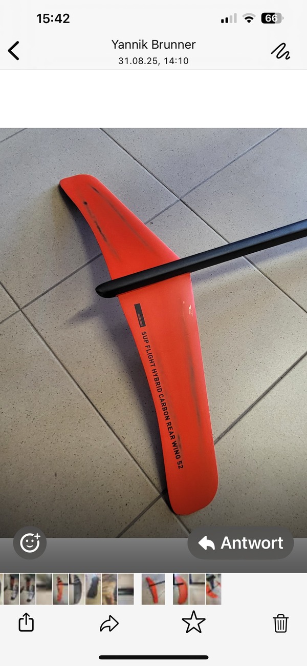 Rrd International - Foil completo Flight Hybrid carbon 1600cmq