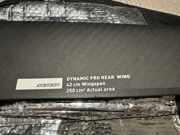 Rrd International - rrd dynamic pro carbon rear wing 250