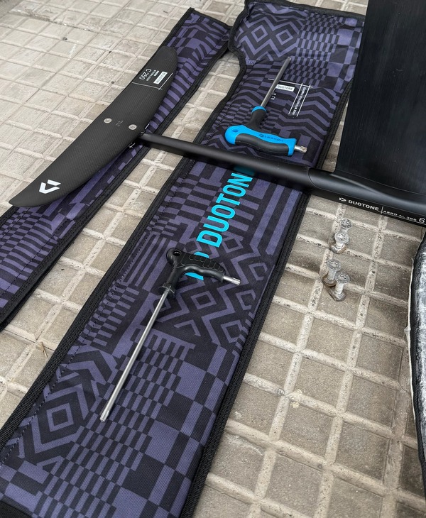 Duotone - hydrofoil set Aero Free 1750/250 SLS Mast 82 Alu QM Fuselage 66 AL3BS