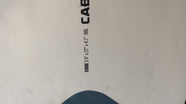 Cabrinha - code 98 litri