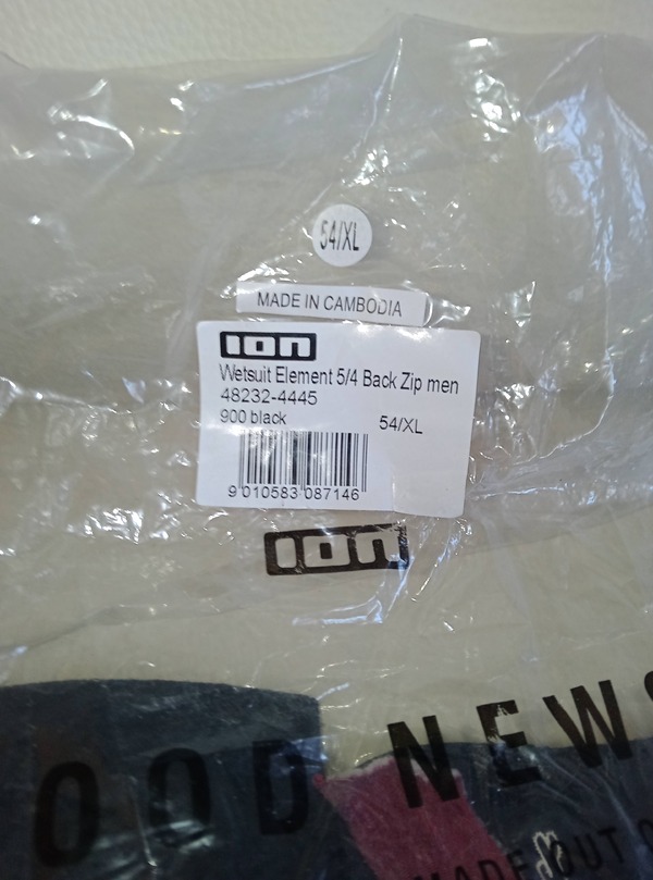 altra - ION ELEMENT 5/4   BACK ZIP TAGLIA XL 54 