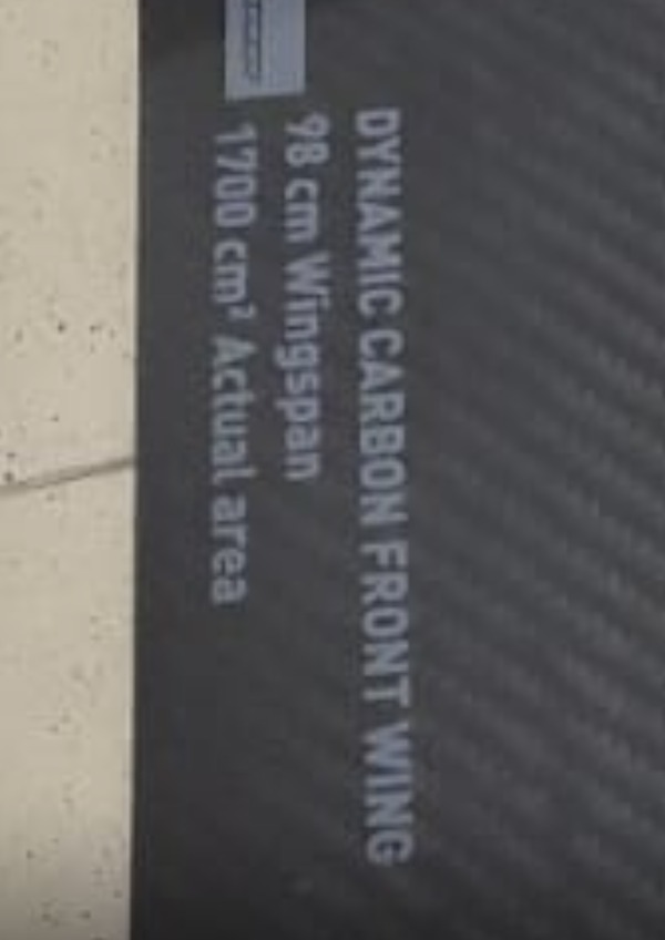 Rrd International - Foil RRD dynamic 1700 carbon wing completo.