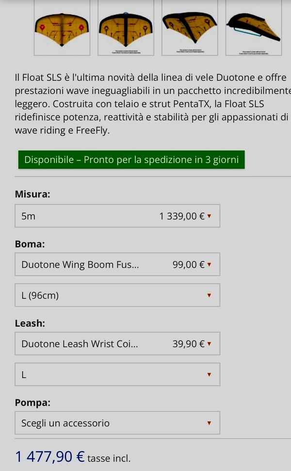 Duotone - FLOAT SLS 5M DEL 2026