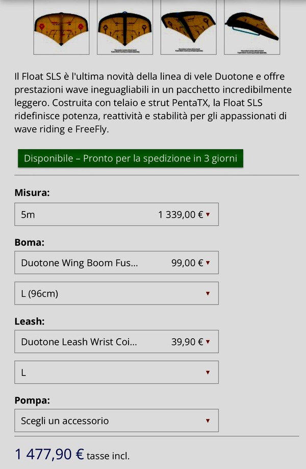 Duotone - FLOAT SLS 5M DEL 2026