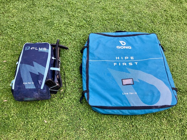 Gong - Wing Plus 5m² - Board Inflatable HIPE First 5'11 - Foil X-Over V3 XL