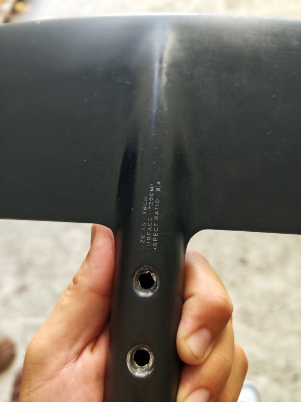 Gong - Front wing V3 Curve H xs