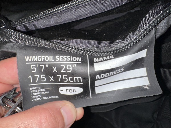 altra - Prolimit Wingfoil session boardbag con ruote